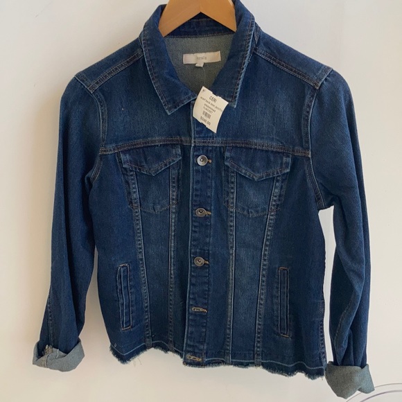 NWT Vintage Gucci Fabric Dark Denim Jacket - Picture 2 of 4